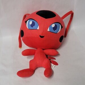 Miraculous Ladybug Tikki Kwami Plush Toy 2018 Zagtoon Animation Red